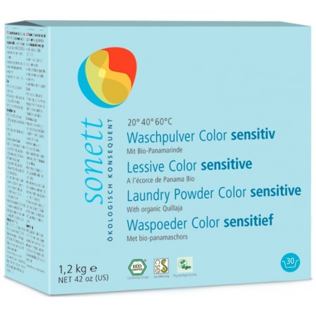 Sonett Prací prášek na barevné prádlo Sensitive 1,2 kg