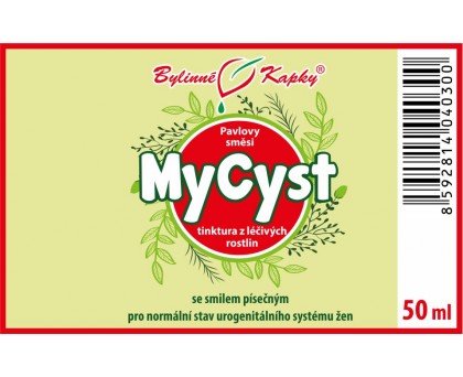 Bylinné kapky MyCyst (Myom, cysta) kapky (tinktura) 50 ml - vícedruhové směsi