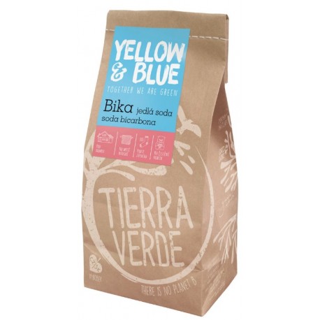 Tierra Verde (Yellow&Blue) Bika – jedlá soda, soda bicarbona 1kg sáček