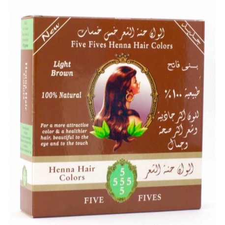 Henna hnědá Egyptská 100% přírodní na vlasy 100g