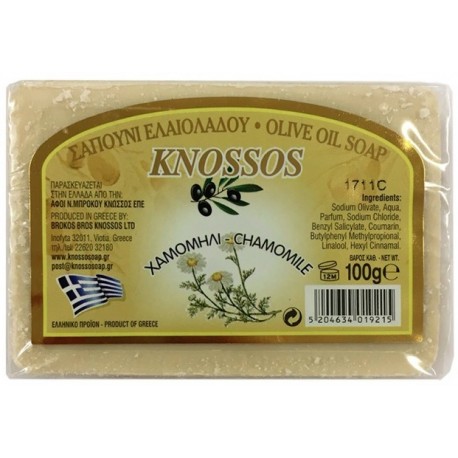 Knossos Mýdlo Olivové Řecké heřmánek 100g 