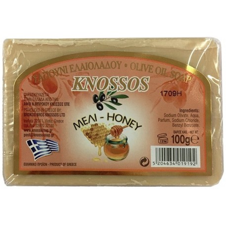 Knossos Mýdlo Olivové Řecké med 100g