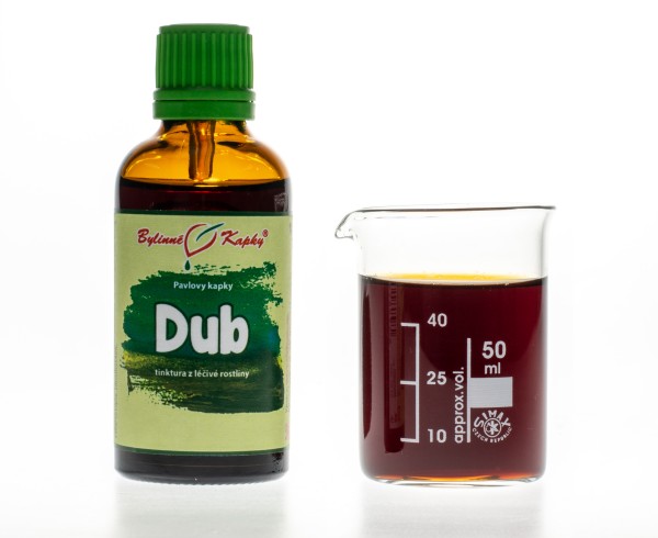 Bylinné kapky Dub (tinktura) 50 ml