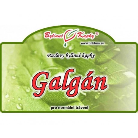 Bylinné kapky Galgán kapky (tinktura) 50 ml