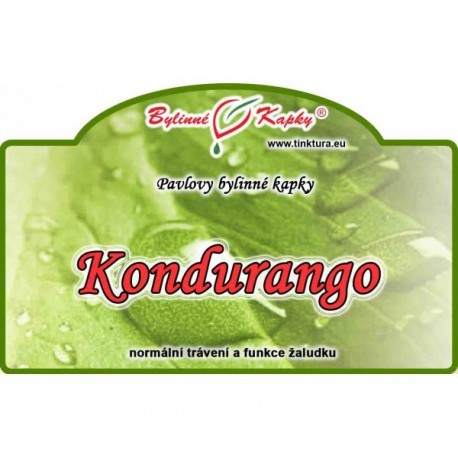 Bylinné kapky Kondurango kapky (tinktura) 50 ml