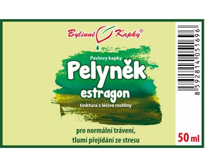 Bylinné kapky Pelyněk estragon kapky (tinktura) 50 ml