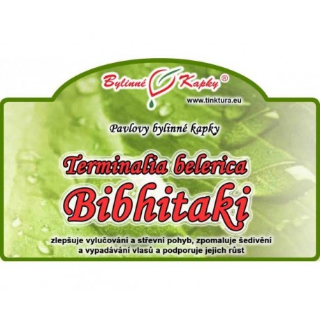 Bylinné kapky Terminalia belerica - Bibhitaki (tinktura) 50 ml