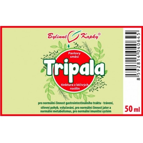 Bylinné kapky Tripala kapky (tinktura) 50 ml