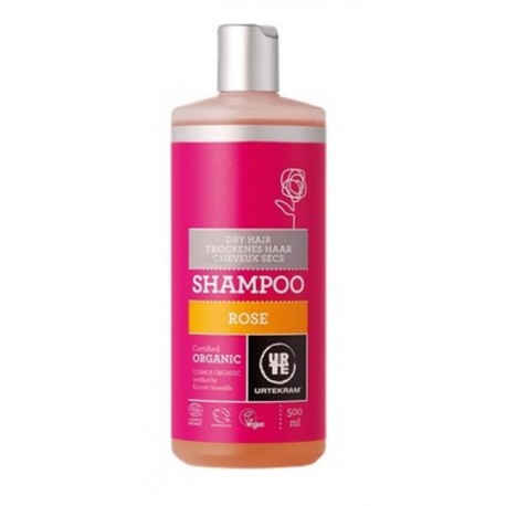 Urtekram Šampon Růžový - suché vlasy BIO 500ml