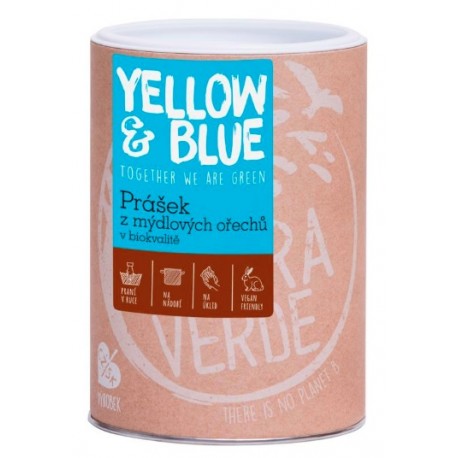 Tierra Verde (Yellow&Blue) Prášek z mýdlových ořechů dóza 500g
