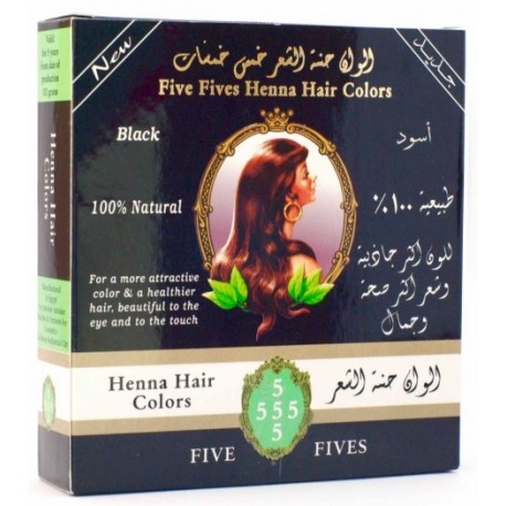 Henna černá Egyptská 100% přírodní na vlasy 100g