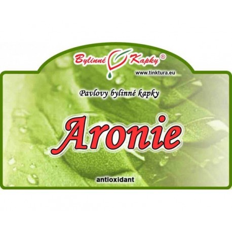 Bylinné kapky Aronie plod kapky (tinktura) 50 ml