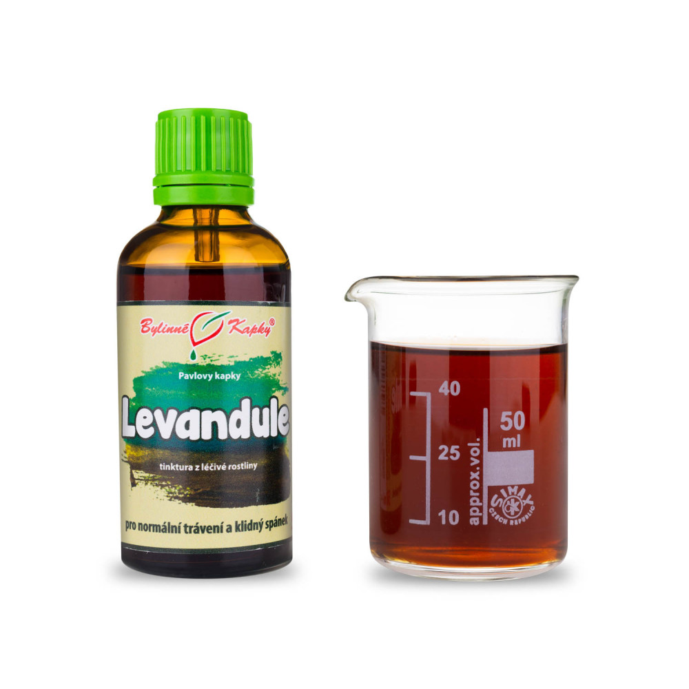 Levandule - Pavlovy bylinné kapky (tinktura) 50 ml