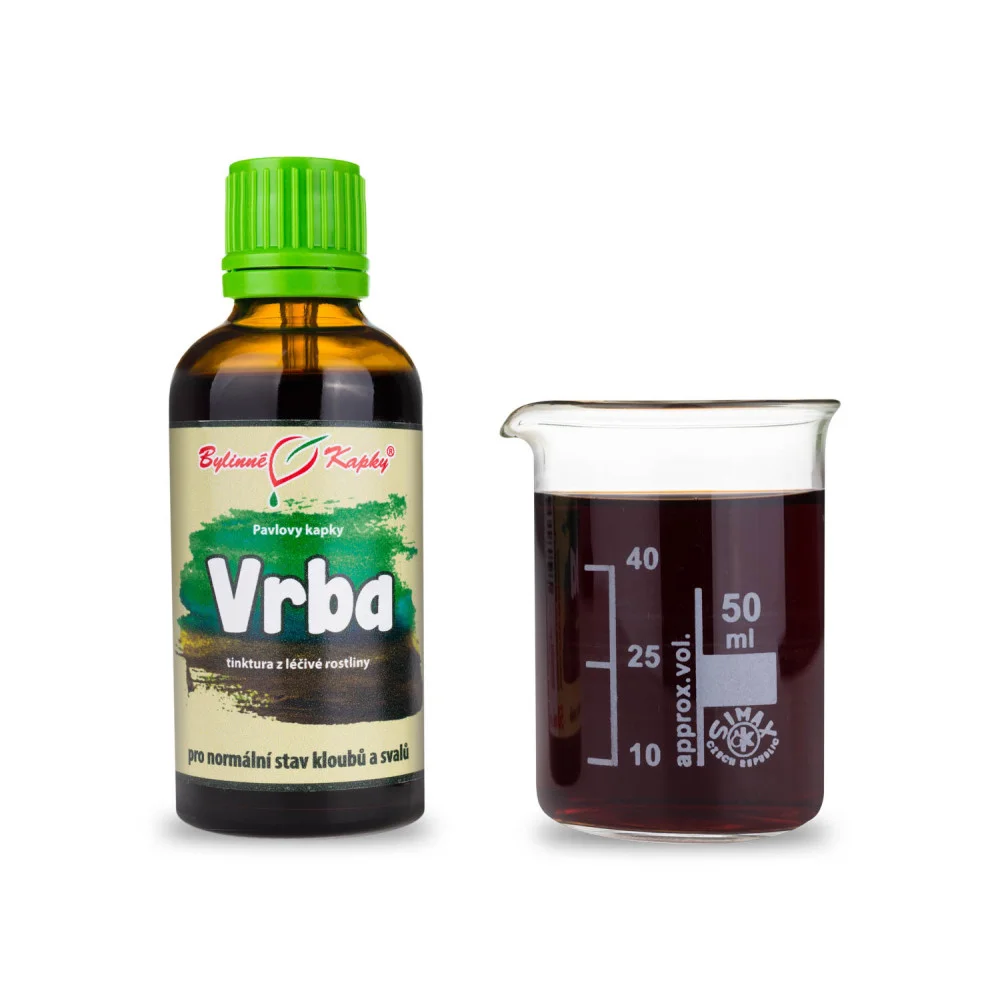 Vrba - Pavlovy bylinné kapky (tinktura) 50 ml
