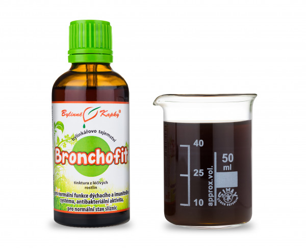 Bylinné kapky Bronchofit kapky (tinktura) 50 ml