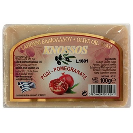 Knossos Mýdlo Olivové Řecké granátové jablko 100 g