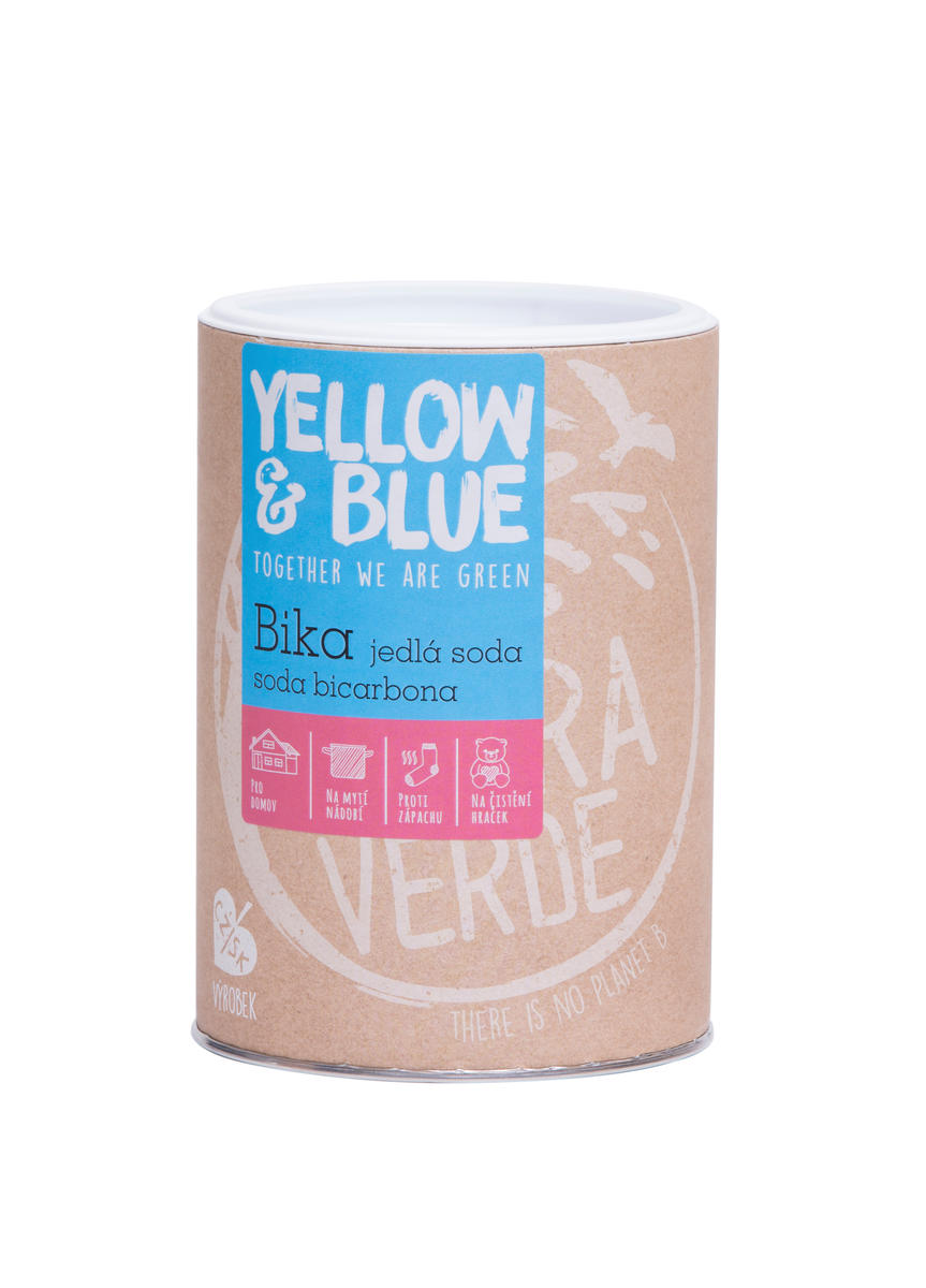 Tierra Verde (Yellow&Blue) Bika – jedlá soda, soda bicarbona 1kg dóza