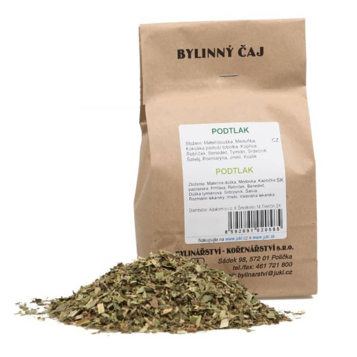 Jukl Bylinný čaj PODTLAK- 100g
