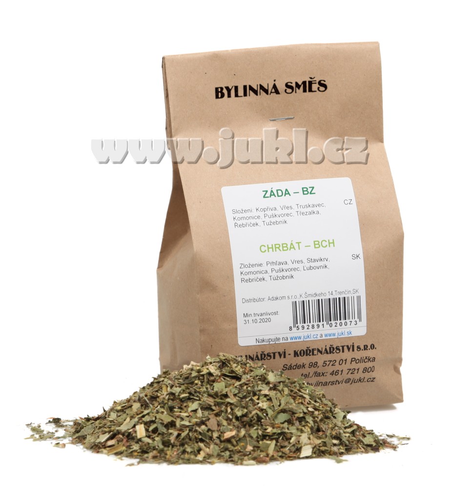 Jukl Bylinný čaj ZÁDA 100g