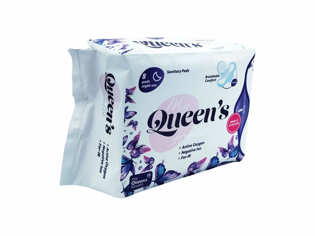 My Queen´s health noční vložky s trojitou technologií 8 ks