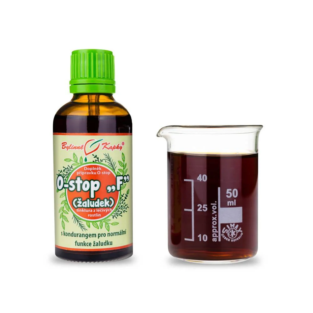 Onko "F" - žaludek tinktura | Pavlovy bylinné kapky 50 ml
