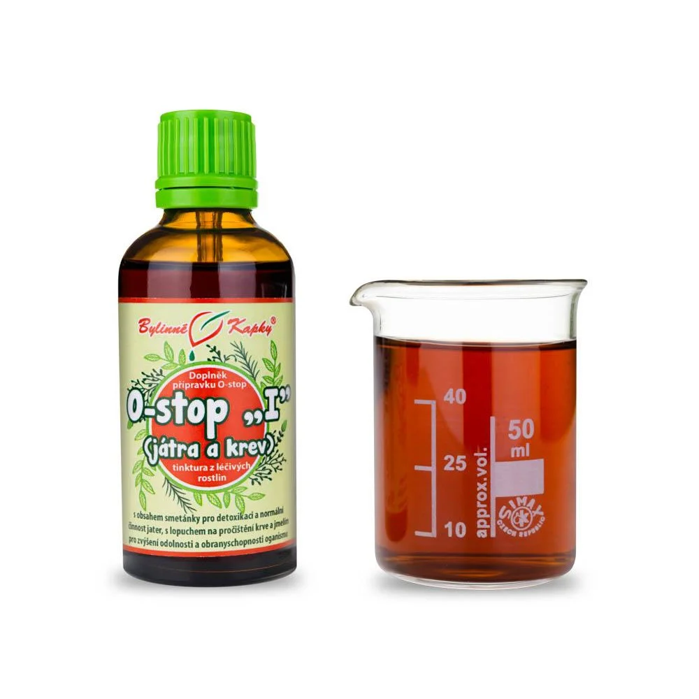 Onko "I" - játra tinktura | Pavlovy bylinné kapky 50 ml